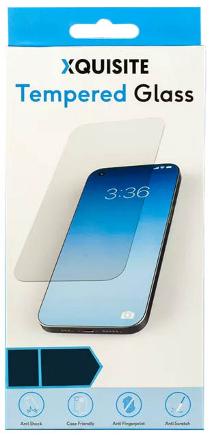 Xquisite protective tempered glass for iphone 17 pro max - box front view