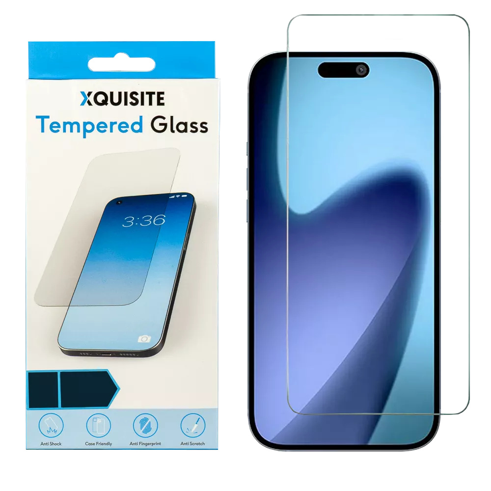 Xquisite protective tempered glass for iphone air - box and application