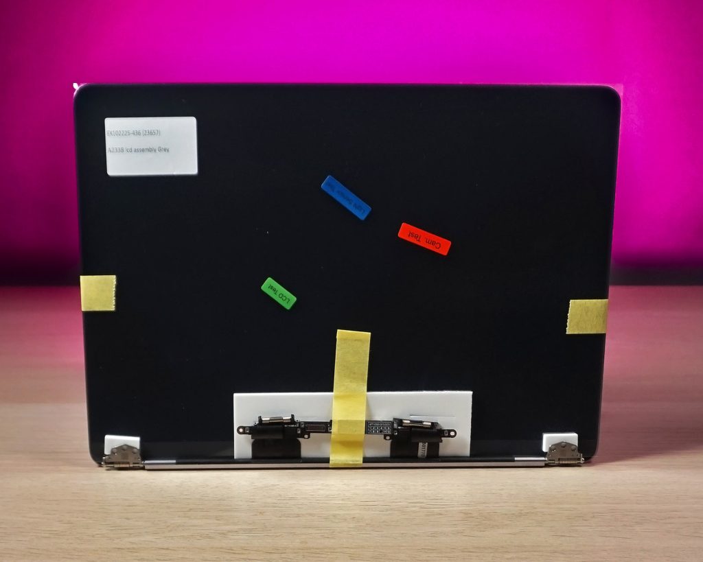 High-quality macbook replacement screen with retina display ready for installation