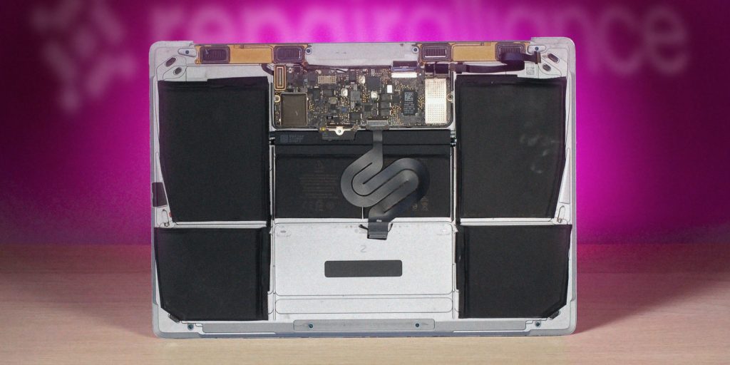 Professional macbook battery replacement service workshop at repair alliance dundee perth road location