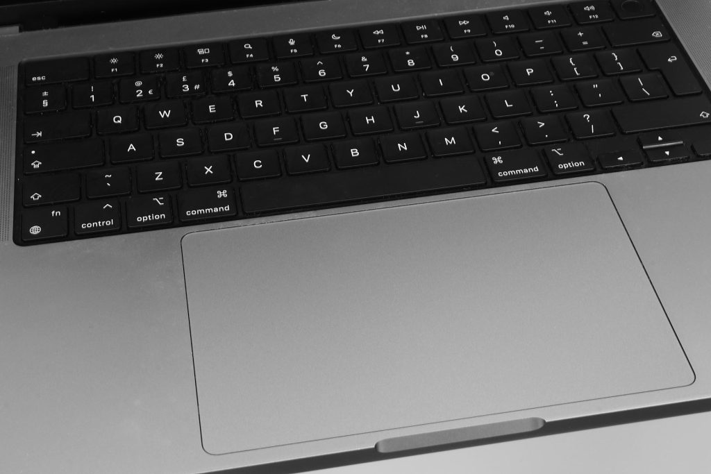 Apple macbook pro 16-inch (2021) touchpad repair at repair alliance, dundee