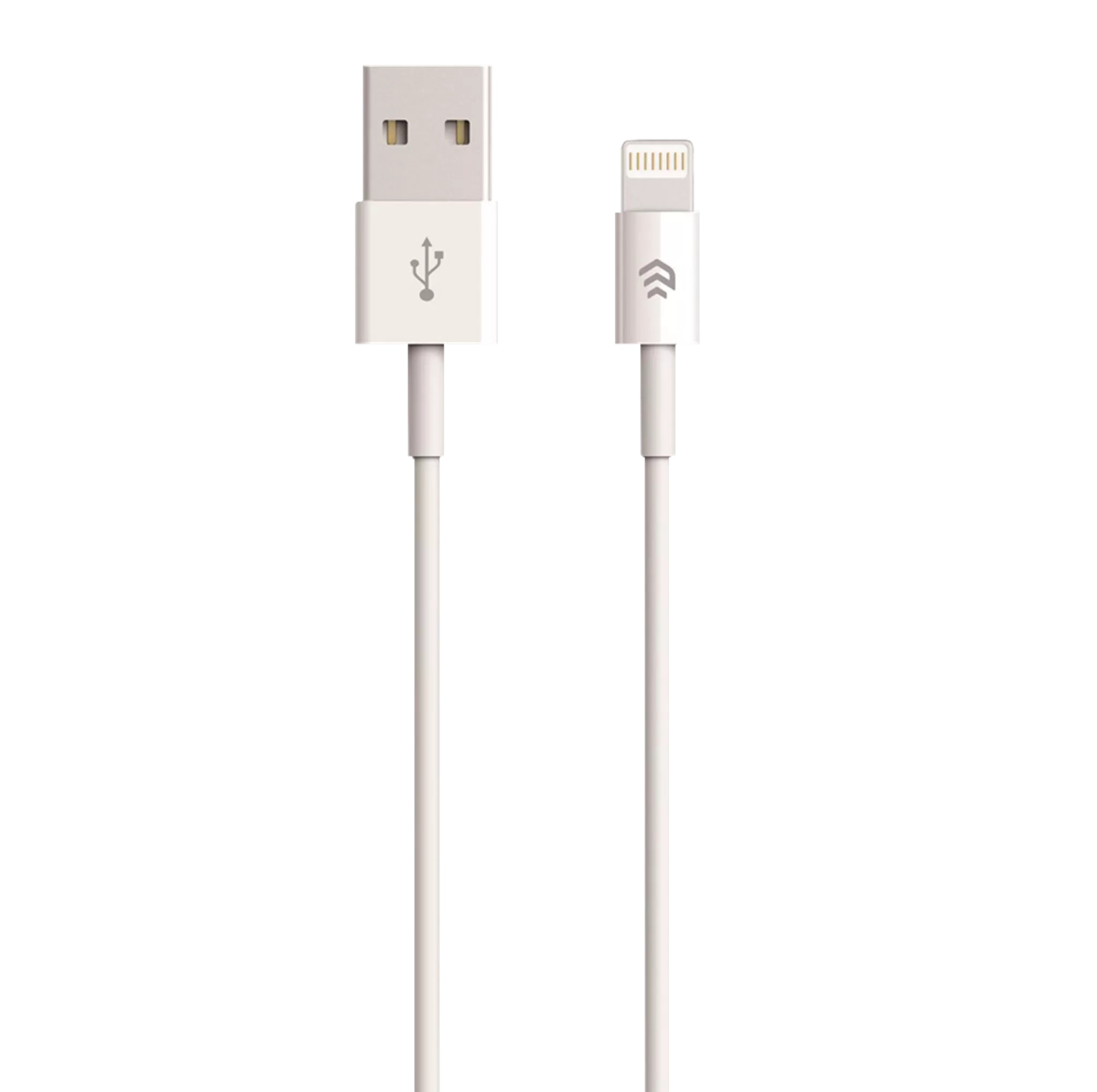 Devia - 1m (2. 1a) usb to non-mfi lightning cable - white