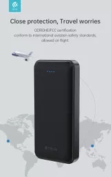 Devia - 20,000mah kintone dual port led indicator powerbank - black - image 10