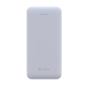 Devia - 20,000mAh Kintone Dual Port LED Indicator Powerbank - White