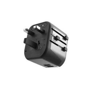 Devia - Global Multiple Function Travel Adapter - Black