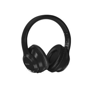 Devia - Kintone Foldable On-Ear Wireless HD Headphones - Black