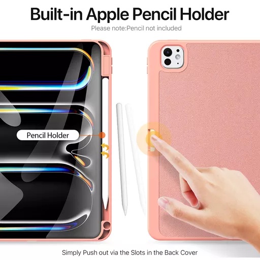 Dux ducis - domo tablet case for ipad pro 11 (2024) - pink - image 3