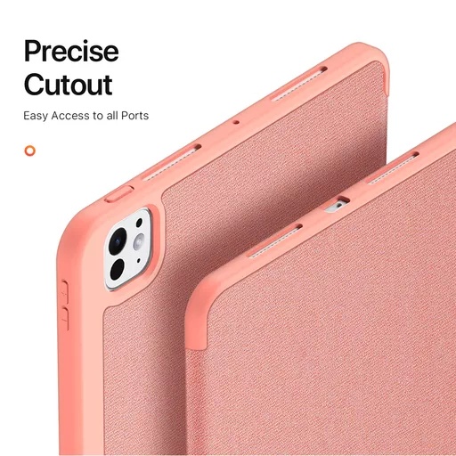 Dux ducis - domo tablet case for ipad pro 11 (2024) - pink - image 5