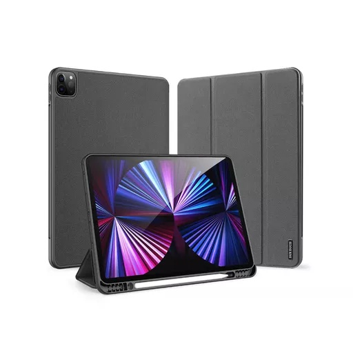 Dux ducis - domo tablet case for ipad pro 12. 9 (2020/2021/2022) - black
