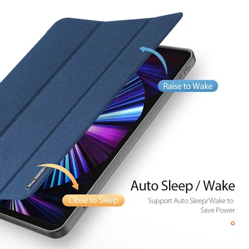 Dux ducis - domo tablet case for ipad pro 12. 9 (2020/2021/2022) - blue - image 11