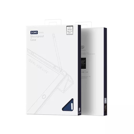 Dux ducis - domo tablet case for ipad pro 12. 9 (2020/2021/2022) - blue - image 13