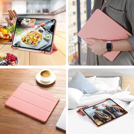 Dux ducis - domo tablet case for ipad pro 12. 9 (2020/2021/2022) - pink - image 12