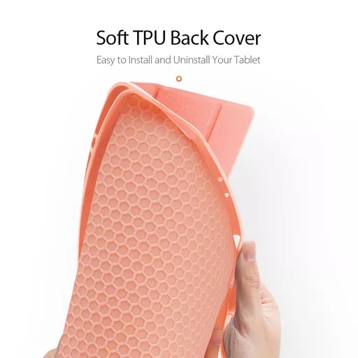 Dux ducis - domo tablet case for ipad pro 12. 9 (2020/2021/2022) - pink - image 8