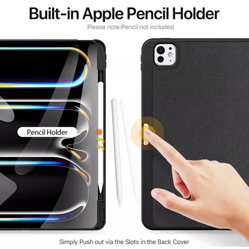 Dux ducis - domo tablet case for ipad pro 13 (2024) - black - image 3