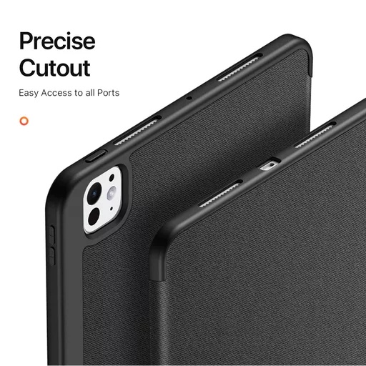 Dux ducis - domo tablet case for ipad pro 13 (2024) - black - image 5