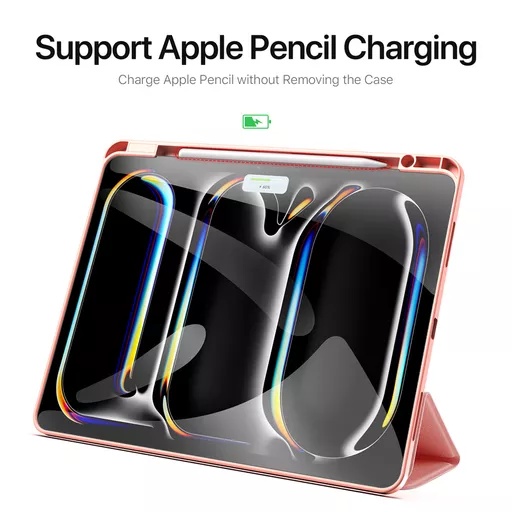 Dux ducis - domo tablet case for ipad pro 13 (2024) - pink - image 9