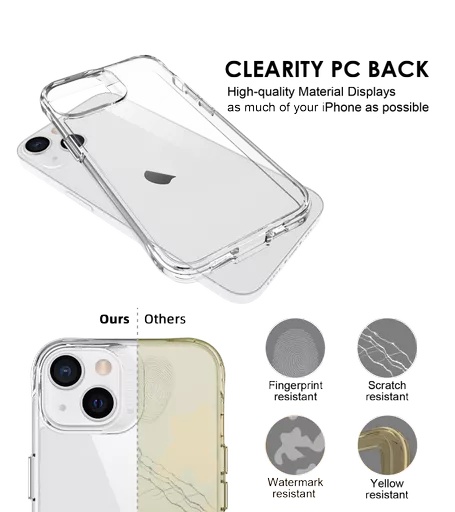 Phone case - proair for iphone 13 mini - clear - image 10