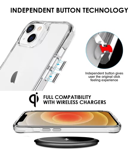 Phone case - proair for iphone 13 mini - clear - image 12