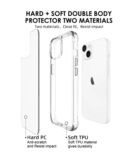 Phone case - proair for iphone 13 mini - clear - image 4