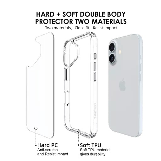 Phone case - proair for iphone 16 - clear - image 4