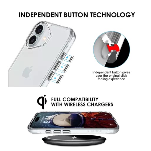 Phone case - proair for iphone 16 - clear - image 5