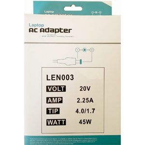 20v 2. 25a 4. 0 x 1. 7 compatible laptop charger - image 2