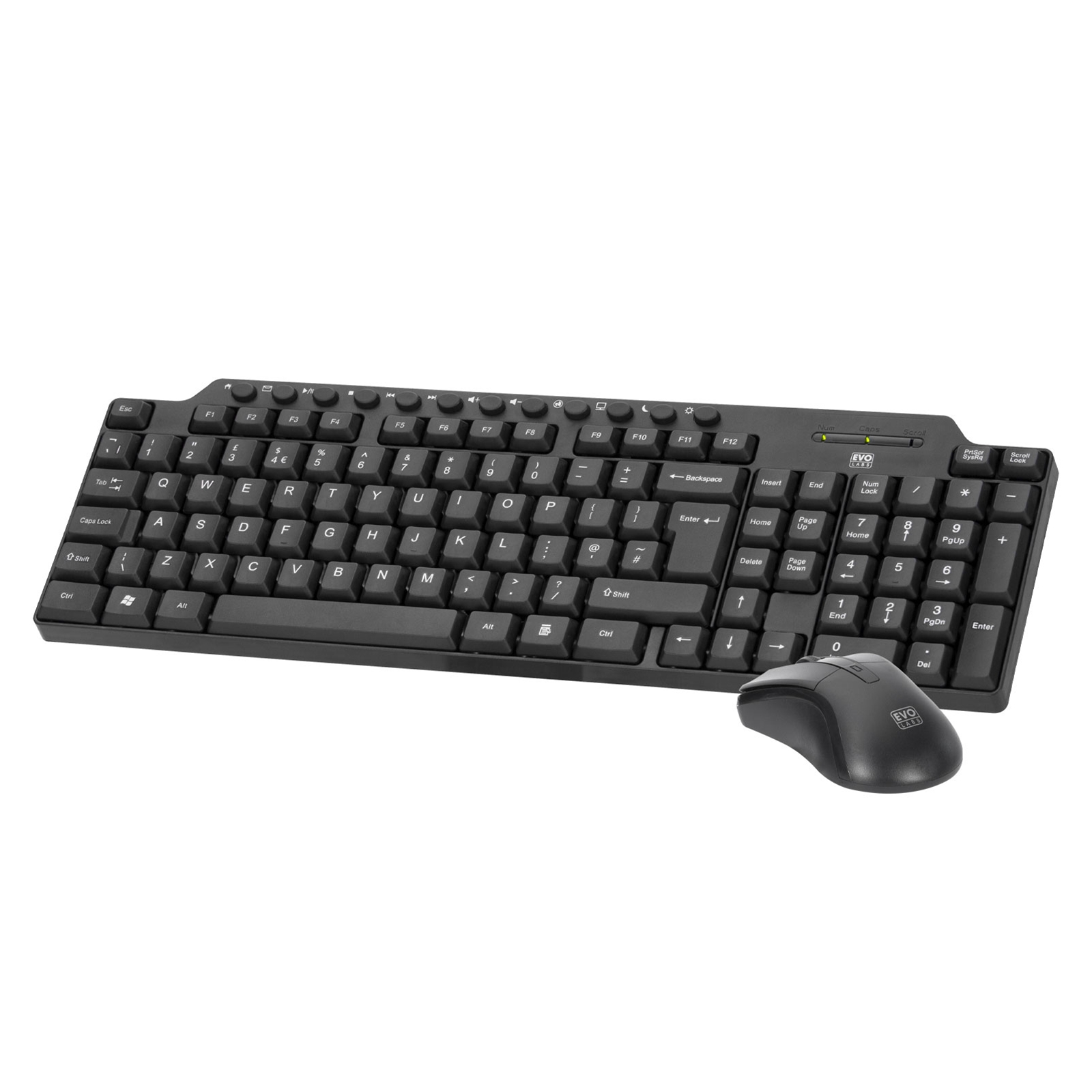 Evo labs cm-501uk wired multimedia keyboard and mouse combo set - image 3