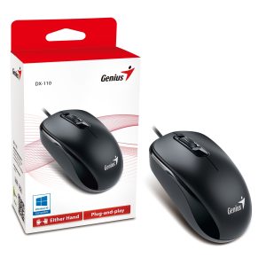 Genius DX-110 Optical USB Mouse - Black