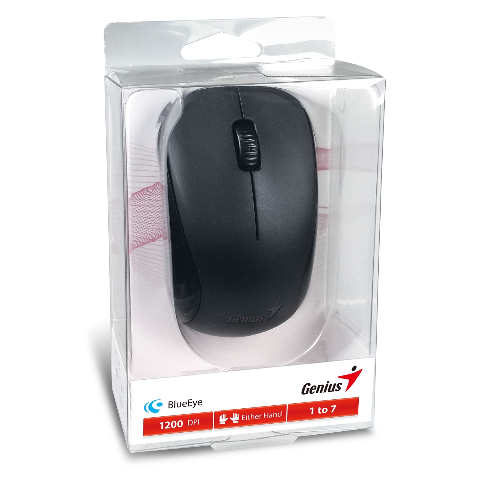Genius nx-7000 wireless mouse - calm black - image 2