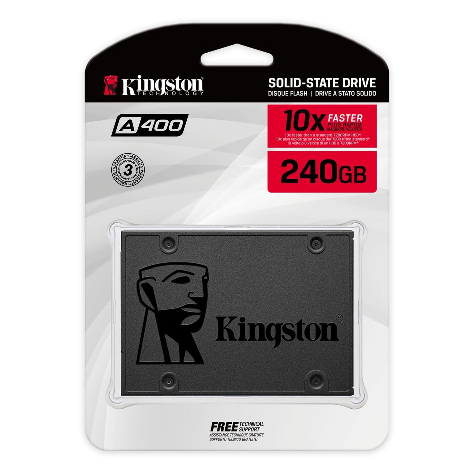 Kingston ssdnow - ssd drive - 2. 5" sata iii - 240gb - image 4
