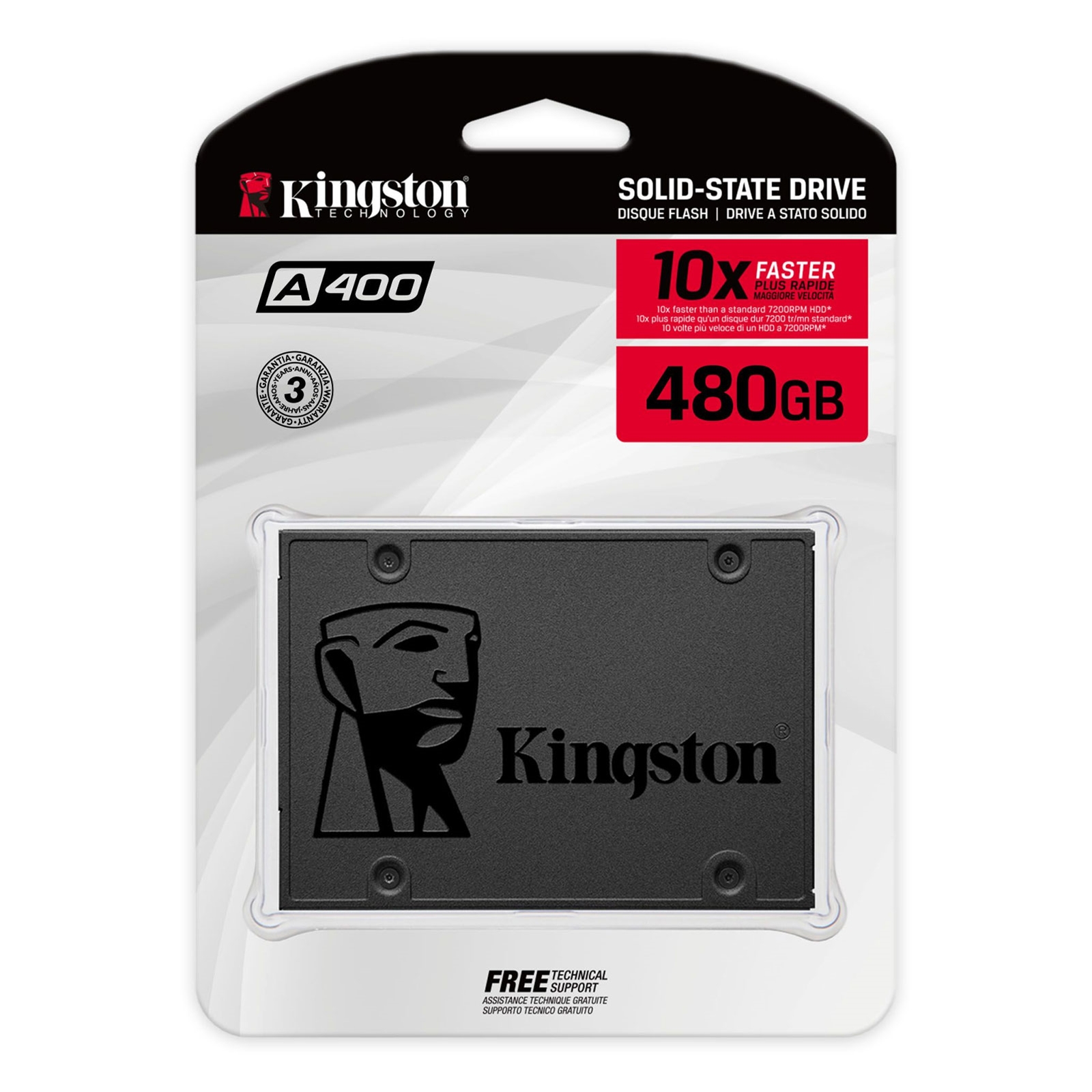 Kingston ssdnow - ssd drive - 2. 5" sata iii - 480gb - image 4