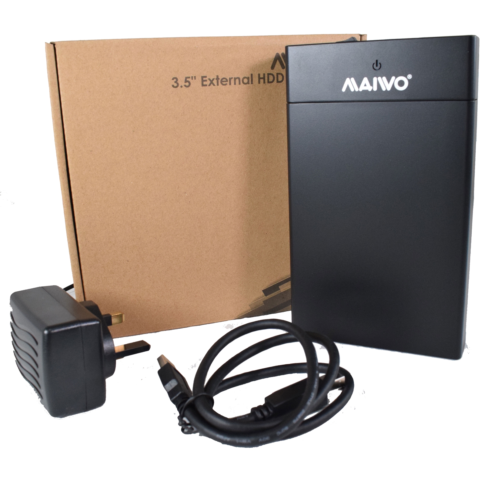 Maiwo 3. 5" external hard drive enclosure - image 3