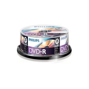 Philips 16x DVD-R Branded Discs - 25 Pack