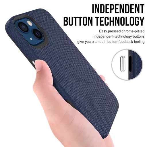 Phone case - progrip for iphone 14 plus - navy - image 5