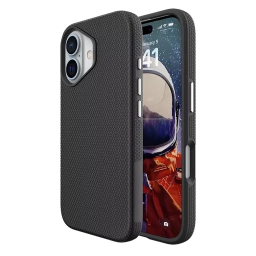 Phone case - progrip for iphone 16 plus - black - image 2