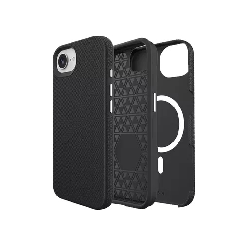 Phone case - progrip for iphone 16e - black - image 3