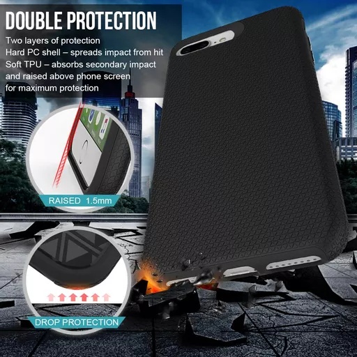 Phone case - progrip for iphone 8/7/6s/6 plus - black - image 12