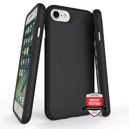 Phone case - progrip for iphone se/8/7/6s/6 - black