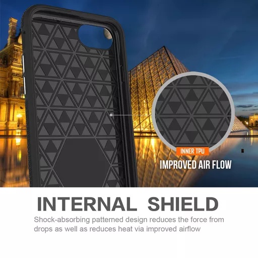 Phone case - progrip for iphone se/8/7/6s/6 - black - image 11