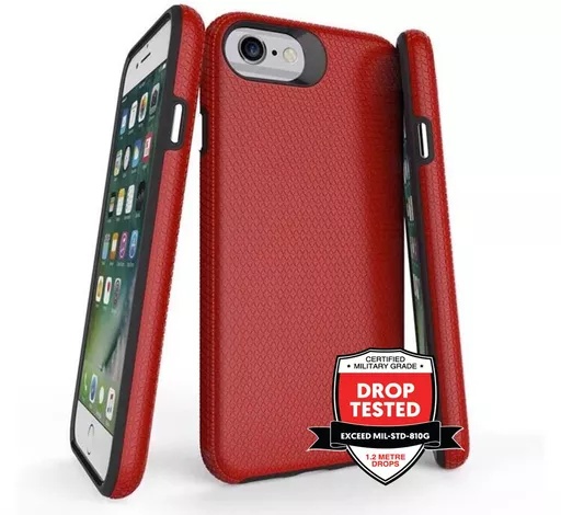 Phone case - progrip for iphone se/8/7/6s/6 - red - image 10