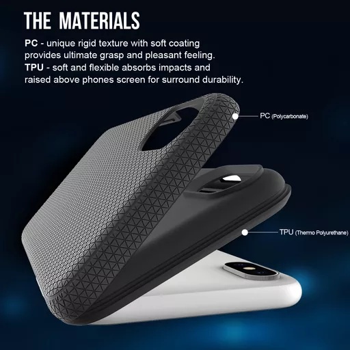 Phone case - progrip for iphone xs/x - black - image 8