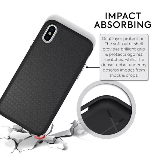 Phone case - progrip for iphone xs/x - black - image 4