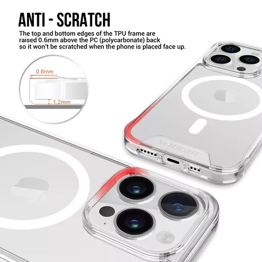 Phone case - promag for iphone 15 pro - clear - image 6