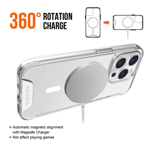 Phone case - promag for iphone 15 pro max - clear - image 7