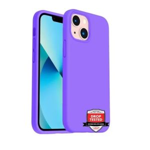 Phone Case - Silicone for iPhone 13 Mini - Purple