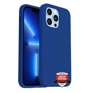 Phone Case - Silicone for iPhone 14 Pro Max - Navy