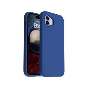 Phone Case - Silicone for iPhone 16 - Navy