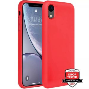 Phone Case - Silicone for iPhone XR - Red