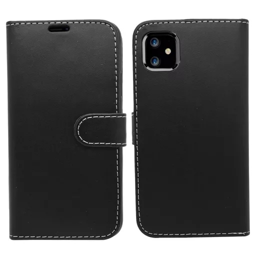 Phone case - wallet for iphone 11 - black - image 3