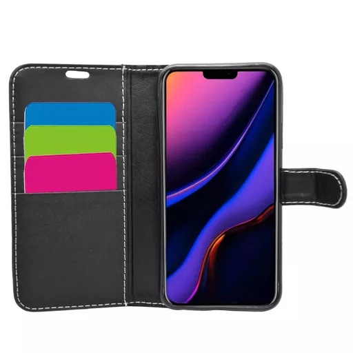 Phone case - wallet for iphone 11 pro - black - image 4